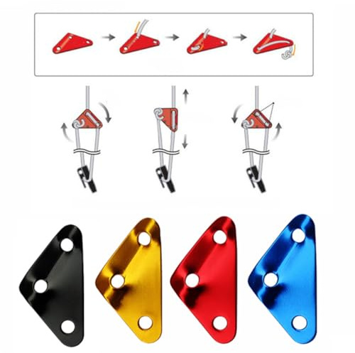 PACKOVE 12 Stück Zeltspannseile Aluminiumlegierung Zeltleinen Spanner für Camping und Outdoor mit Verstellbarer Zugkraft und Robustem Design