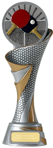 KDS Tischtennis FG Pokal Trophäe 3 Größen mit Gravur