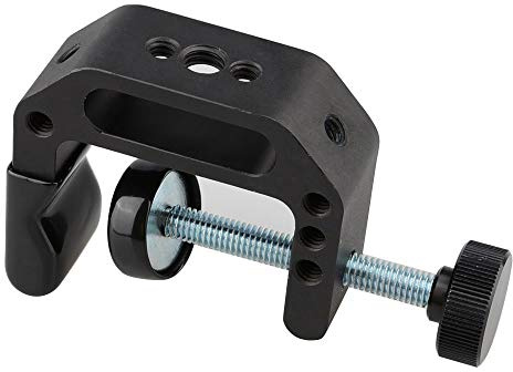 CAMVATE Universal C-Clamp for Desktop Mount Holder with 1/4-20 & 3/8-16 Thread Hole - 1121