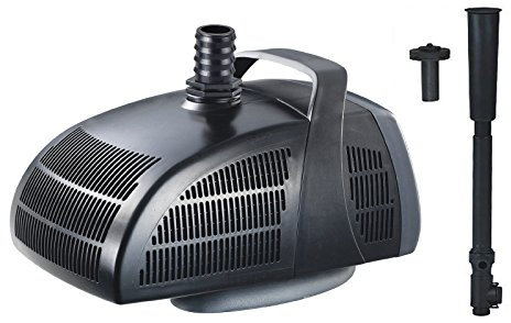 Jebao PF-750 Submersible Water Pond Pump with Fountain Attachments 750L/h