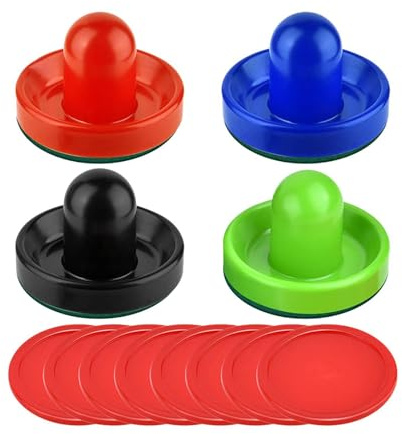 QLECXZI Gli accessori per i pusher dell'air hockey, le attrezzature per giochi sportivi offrono un'esperienza di gioco fluida e divertente per tutta la famiglia. Il fondo in , 4 colori , 96x60mm
