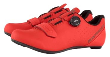 Bontrager Circuit Road Rennrad Fahrrad Schuhe rot 2024: Größe: 45