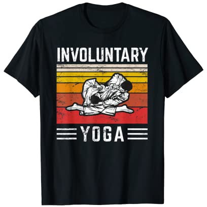 Unfreiwilliges Yoga Brazilian Jiu Jitsu BJ JiuJitsu Jujitsu T-Shirt