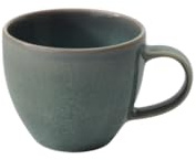 like. by Villeroy & Boch - Crafted Espressotasse Grün, Spülmaschinenfest, Mikrowellensicher, Tasse, Kaffeetasse, Trinkgeschirr, Mokkatasse, Premium Porzellan