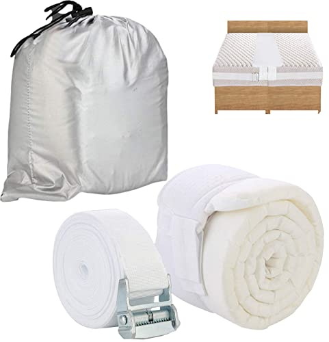 conversion pour lit double en lit king size – Remplissage lit pour lit double – Connexion double – King size & raccord matelas pour invités, nuits et réunions familiales