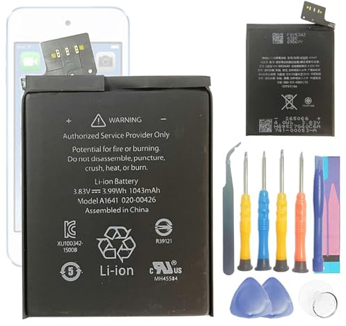 Aousavo A1641 ersatz akku Kompatibel mit iPod Touch 6th, iPod Touch 6th Generation, A1574, iPod 7.1 020-00425 mit kostenloses ersatz kit