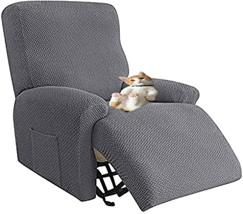 Relaxsessel Bezug Stretch Ruhesessel Bezug Wasserdicht Elastischer Antirutsch Husse Relaxsessel Stretchhusse Weich Stoff Fernsehsessel Bezug Sesselbezug Relaxsessel Cover ( Color : #31 , Size : 1 Sitz