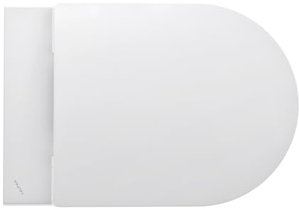 LAUFEN PRO WC-Set, Wand-WC inklusive WC-Sitz mit Deckel, offene Befestigung, 4,5/3 Liter Spülung, H8669540000001