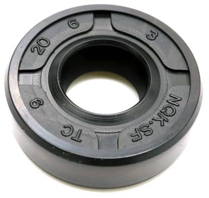Parts and Parts Radialwellendichtring 9x20x6mm, AS/TC/BASL/WAS, DIN 3760 Simmerring, NBR 70, hitze & chemikalienbeständig, ideal für Motoren, Pumpen, Getriebe & industrielle Anwendungen
