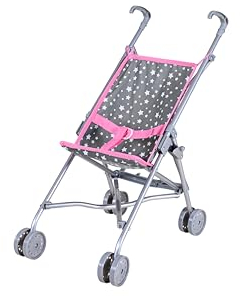 Knorrtoys 12607 - Puppenbuggy SIM - Star Grey