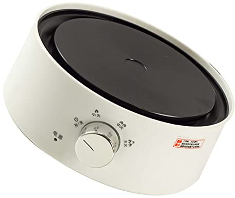 Mini cuisinière électrique, brûleur de comptoir à plaque chauffante pour bouilloire en verre en céramique, plaque chauffante à plaque unique, petite cuisinière à thé électrique pour faire bouillir d