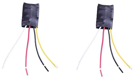 HOMSFOU 2St 3-Wege-Sensor für Touch-Lampe Wandler Berührungsschalter für Lampe Sensoren touch lichtschalter dimmschalter schalten Adapter 3-Wege-Touch-Lampensensor Schreibtischlampensensor