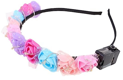 Healeved Blumen Stirnband Haarnadel Kopfbedeckung Simulieren Blumengirlande für Hochzeitsfeier