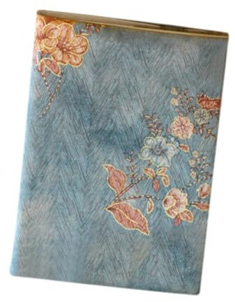 F Fityle Buchhülle, Tagebuch, Schutzhülle für Taschenbücher, Bücher, Romane, A6 14.8x10.5cm