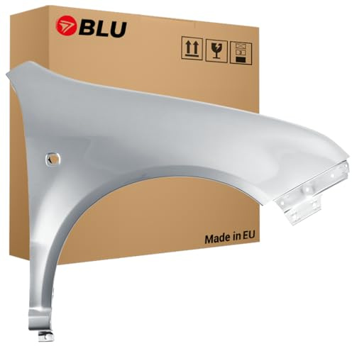 BLU Kotflügel Passend für Skoda Fabia I (6Y) 9102 Rechts Silber | 1999-2007 | Vorderseite Vorne | Lackiert | Einbaufertig