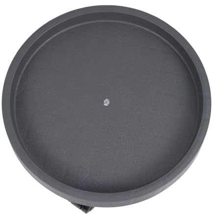 SHINEOFI Supporto per Vaso di Fiori Rotondo Rotelle, Portapentola Ruote in Resina Spessa, Base per Piante da Interno ed Esterno Superficie Opaca Resistente allo Sporco e Grande capacità