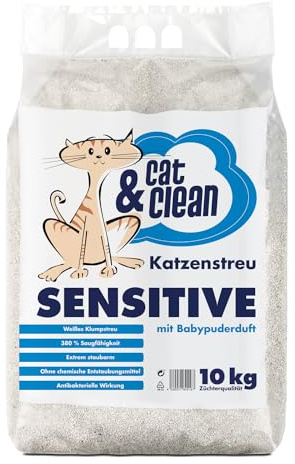 Cat & Clean CCS10 sensitive mit Babypuderduft