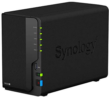 Synology DS220+ 6Go NAS 16To (2x 8To) WD RED