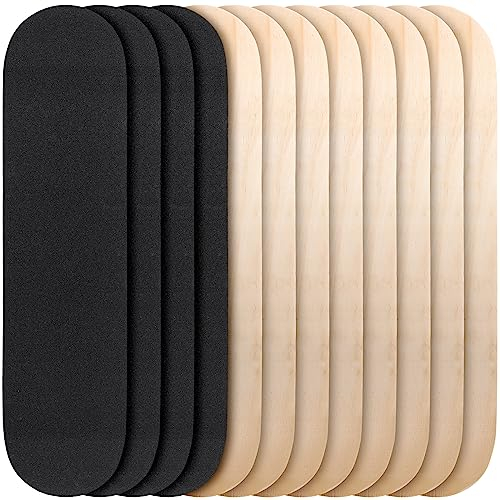 Meooeck Maple Blank Skateboard Decks for Art Painting 32 x 8 in, 12 Pcs