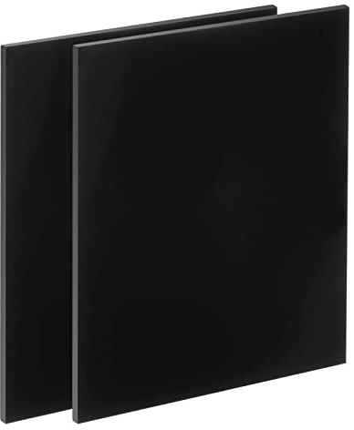 sourcing map Welding Lens Shade 9 Glass 2 EACH 3.5 x 4.3 Replacement Welding Lens Hardened Glass Black Darkening Filter Plate for Welding Helmet, Black