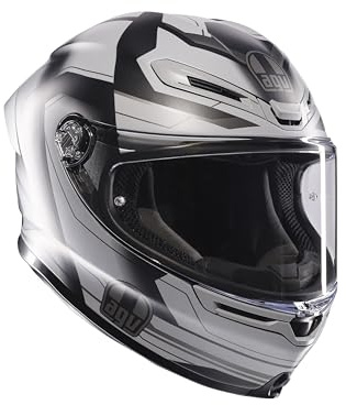 AGV K6 S Ultraschallhelm Mattschwarz grau - Größe M