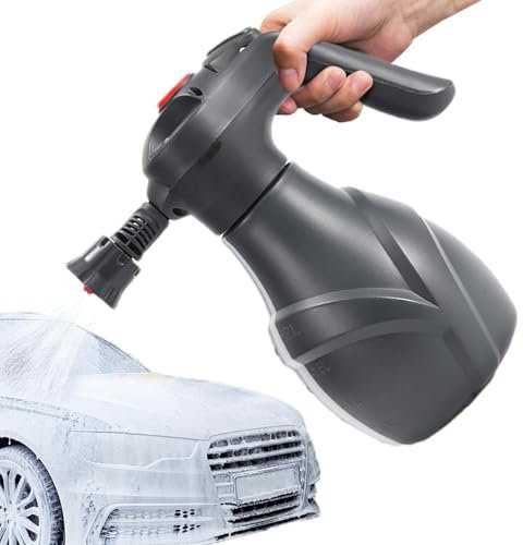 Pulverizador eléctrico de espuma – Botellas de manguera de jardín de 2 L, pulverizador de bomba profesional, potentes accesorios inalámbricos de coche para lavar el hogar
