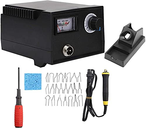 XCSCUK Brandmalerei-Maschine, Holzbrennset, elektrisches Lötkolben-Stiftwerkzeug, einstellbare Temperatur, für Holzschnitzerei und Prägung