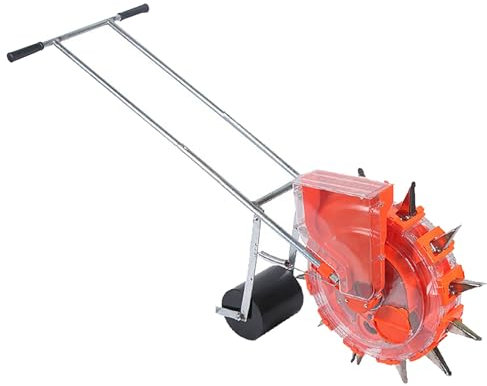 JYHHGDS Push Vegetable Seeder Planter Portable Hand Push Gardening Seeder Tools, Precision Sowing Planter for Corn Soybean Peanut Wheat Beans
