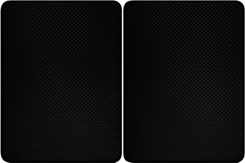 2 Pack Non Slip Car Dashboard Mat PU Magic Car Pad, Anti-Slip Sticky Phone Holder Pads 6.3x2.8in Heat Resistant Dash Pads for Mobile Phones, Radar Detectors,No Glue, Washable, Leaves No Residue