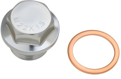 SG Store Tornillo de Tapón de Cárter de Aceite M22x1,5 para Coche 78020471A 7239353 Compatible con Ducati 748 851 888 916 996 Y 998