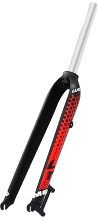 WJLYDM Fourches de VTT for vélos de Route et de Montagne 29/27,5/26 Pouces (700C) - Fourche Rigide en Alliage d'aluminium avec Frein à Disque - Accessoires de Cyclisme(Black Sliver)