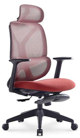 Silla ergonómica para computadora con reposacabezas ajustable 3D, reposapiés retráctil, diseño resistente, reposabrazos de poliuretano, ideal para oficina, juegos y apoyo a la salud de la columna