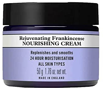 Neal's Yard Remedies Frankincense Nourishing Cream | Replenish and Smooth | Vegan Nourishing Plant Oil | 24 Hour Moisturisation | All Skin Types | 50g