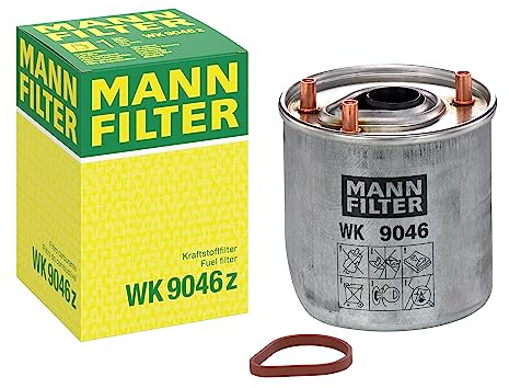 MANN-FILTER WK 9046 Z Kraftstofffilter – Kraftstofffilter Satz mit Dichtung/Dichtungssatz – Für PKW