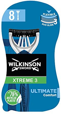 Wilkinson - Rasoi Xtreme 3 Ultimate Plus, 8 pezzi usa e getta