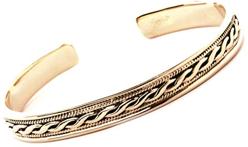Windalf Vikings Armreif ARMOD Ø 7.3 cm Wikinger Schmuck Vintage Freundschafts-Armschmuck Hochwertige Bronze