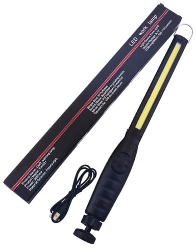 MODOAO COB LED Arbeitslicht Wiederaufladbare 700 Lumen Magnetische Taschenlampe USB Inspektionslicht LED Arbeitslampe USB Kabel Reparaturwerkzeug für Mechaniker, Auto, Hausnotruf Outdoor Camping