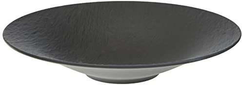 Villeroy & Boch - Manufacture Rock Schale, 6 Stück, 28,4 cm, Premium Porzellan, Schwarz