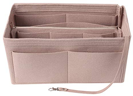 Cskunxia Filz Handtaschen für Frauen,Damen,multifunktional Kosmetik Taschenorganizer,perfekte Beutel mit großen Kapazität