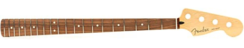 Fender Neck, Player Series Jazz Bass® Neck, 20 Medium Jumbo Frets, Pau Ferro, 9.5, Modern C