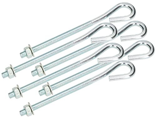 KOTARBAU® 6er Set Gewindespanner M8 150mm zum Spannen von Zaunnetzen Verzinkt