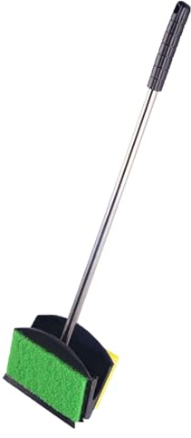 Aquarium-Glasreiniger – Fischtank-Glasreiniger mit langem Griff | Aquarium Glasschaber | Stabiler Algenschaber | Aquariumschaber zur Algenentfernung, Aquariumglasreinigung