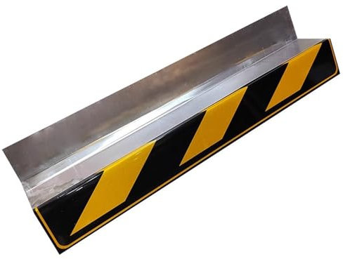 Garagen Wandschutz Türkantenschutz Eckschutz für die Wand von Parkhäusern, Kantenschutzstreifen aus Aluminium für Lagerhallen, reflektierende Eckschutzstreifen für Werkstätten und Garagenwände