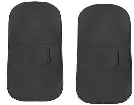 OTTSAN Auto Rückenlehnenschutz für VW Caddy, Sitzschoner Auto Rückenlehne für Die Rückseite der Vordersitze Rücksitz Organizer Leder Wasserdicht Kick Pad Auto ZubehöR,A-2PCS