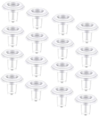 HOMSFOU 40pcs Blinds Bottom Rail Plugs Cord Plugs for Horizontal Blinds Window Sealing Accessories Bottom Rail Cord Replacement