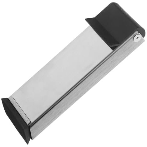HEALEEP Türstopper Kickdown Aus Edelstahl Faltbarer Türhalter Ohne Bohren Vielseitig Für Ober Und Unterseite Der Tür Sicherer Türkeil Für Schwere Türen