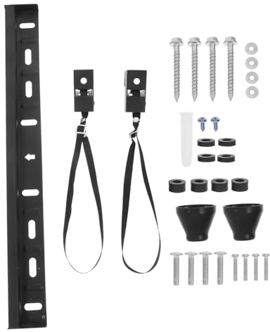 OSALADI Porta Televisore Da Parete Staffa Di Supporto in Ferro Per Tv Supporto Da Parete Per Monitor Tv Accessori Per Montaggio