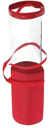 Geschenkpapier Organizer Aufbewahrung - Weihnachtsdeko Halter Geschenkpapier Aufbewahrungstasche - Tragbar Deko Behälter für Schmuck Geschenkpapierrolle Karte Geschenkband Haus Party Unterbett