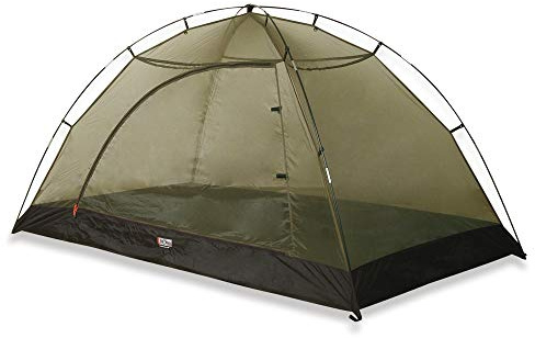 Tatonka Outdoor Moskitozelt mit wasserdichtem Boden für 2 Personen Double Moskito Dome Zelt mit wasserdichter Zeltplane am Boden