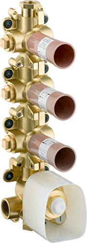 AXOR ShowerCollection Unterputz Grundkörper für Thermostatmodul, für 3 Funktionen, Mehrfarbig